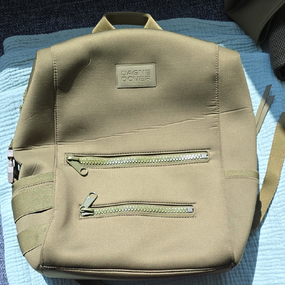 Dagne Dover Khaki Men's Backpack